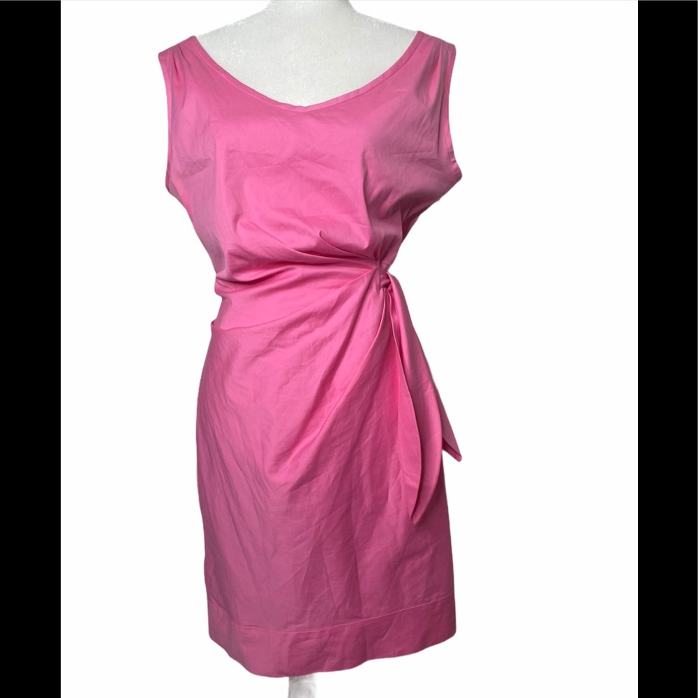 DVF New Della Faux Wrap Dress size 10 Retail $398